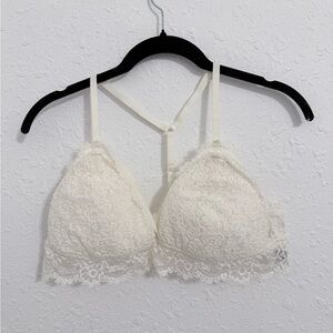 Aerie Lace Bralette in White